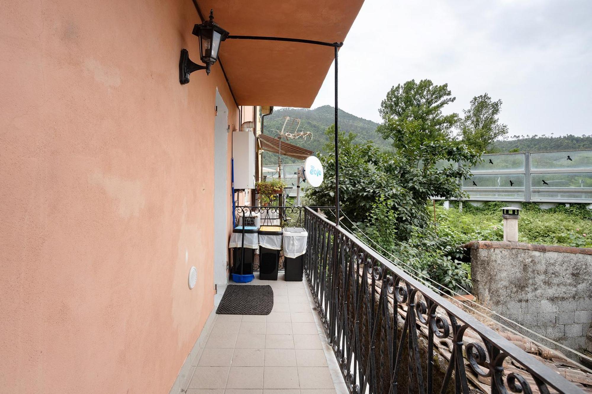 La Casa Sulla Collina Apartman Beverino Kültér fotó